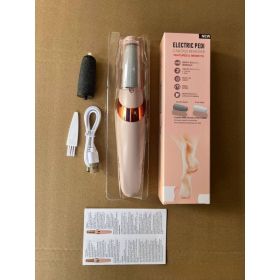 Electric Foot Grinder Foot Peeling Machine Foot Repair Tool (Option: Toothpaste Box Pink)