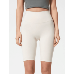 JupiterGear High-Rise Long Shorts (Color: White, size: 6)