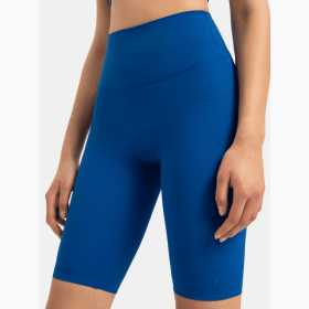 JupiterGear High-Rise Long Shorts (Color: Royal Blue, size: 10)