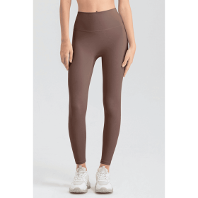 JupiterGear High-Waisted Classic Leggings (Color: Mocha, size: S)